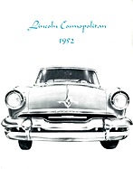 Lincoln Baujahr 1952 - Prospekt (1951, franz.) Lincoln Baujahr 1952 - Prospekt (1951, franz.)