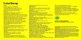 Lotus - Sammelprospekt (1972, engl.) - Seite 6 (1972)