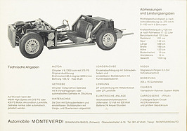 MBM (Monteverdi) High Speed 375 S - Verkaufsprospekt (1967) - Seite 2 MBM (Monteverdi) High Speed 375 S - Verkaufsprospekt (1967) - Seite 2