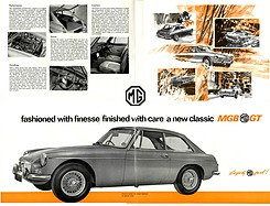 MG B GT - Prospekt (1966, engl.) - Seiten 4 bis 7 MG B GT - Prospekt (1966, engl.) - Seiten 4 bis 7