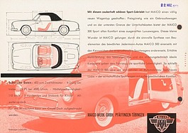 Maico 500 Sport (1958) - Verkaufsprospekt - Seite 3 Maico 500 Sport (1958) - Verkaufsprospekt - Seite 3