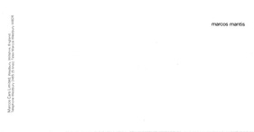 Marcos Mantis - Verkaufsprospekt (1971) Marcos Mantis - Verkaufsprospekt (1971)