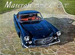 Maserati 3500 GT - Faltprospekt (1961, mehrsprachig) Maserati 3500 GT - Faltprospekt (1961, mehrsprachig)