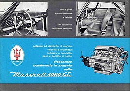 Maserati 5000 GT - Verkaufsprospekt (1962) - Seite 2 Maserati 5000 GT - Verkaufsprospekt (1962) - Seite 2