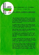 Maserati Boomerang - Presseinformaitonen (1972, franz.) Maserati Boomerang - Presseinformaitonen (1972, franz.)