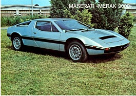 Maserati Merak 2000 GT - Verkaufsbroschüre 1980 (engl., franz., ital.) Maserati Merak 2000 GT - Verkaufsbroschüre 1980 (engl., franz., ital.)