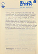 Maserati Quattroporte - Presseunterlagen (1964) - Seite 2 Maserati Quattroporte - Presseunterlagen (1964) - Seite 2