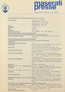 Maserati Quattroporte - Presseunterlagen (1964) - Seite 3 Maserati Quattroporte - Presseunterlagen (1964) - Seite 3