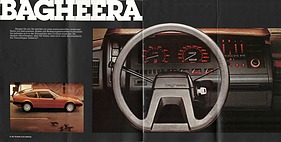 Matra-Simca Bagheera S und X - Verkaufsprospekt (1976) - Seiten 4 und 5 Matra-Simca Bagheera S und X - Verkaufsprospekt (1976) - Seiten 4 und 5