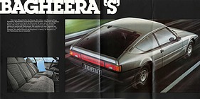 Matra-Simca Bagheera S und X - Verkaufsprospekt (1976) - Seiten 6 und 7 (1976)