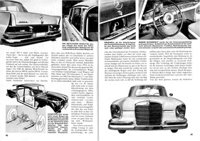 Mercedes 220 S - Hobby 9 1959 - Seiten 42 und 43 Mercedes 220 S - Hobby 9 1959 - Seiten 42 und 43