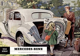 Mercedes-Benz 170 Va - Verkaufsprospekt (1950) Mercedes-Benz 170 Va - Verkaufsprospekt (1950)