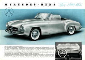 Mercedes-Benz 190 SL - Prospekt (1954) Mercedes-Benz 190 SL - Prospekt (1954)