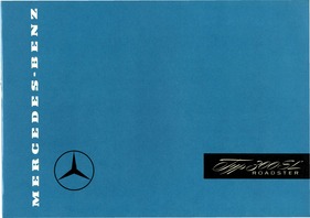 Mercedes-Benz 300 SL - Verkaufsprospekt von 1958 Mercedes-Benz 300 SL - Verkaufsprospekt von 1958