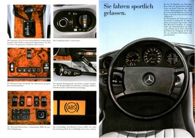 Mercedes SL R107 - Verkaufsprospekt 1985 - Seite 10 (1985)