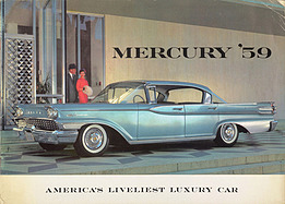 Mercury 1959 - Verkaufsprospekt (1959, engl.) Mercury 1959 - Verkaufsprospekt (1959, engl.)