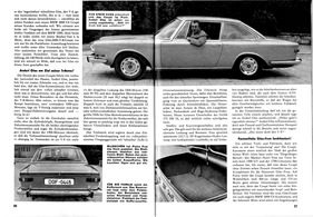 Mit Mut und Leistung zum Glas-Traumwagen - Glas 2600 V8 - Hobby 20 1965 - Seiten 26 und 27 Mit Mut und Leistung zum Glas-Traumwagen - Glas 2600 V8 - Hobby 20 1965 - Seiten 26 und 27