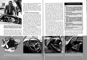 Mit Mut und Leistung zum Glas-Traumwagen - Glas 2600 V8 - Hobby 20 1965 - Seiten 28 und 29 Mit Mut und Leistung zum Glas-Traumwagen - Glas 2600 V8 - Hobby 20 1965 - Seiten 28 und 29