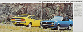 Mitsubishi Celeste - Verkaufsprospekt (1977) - Seiten 2 und 3