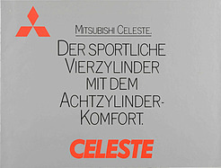 Mitsubishi Celeste - Verkaufsprospekt (1977)