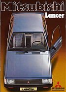 Mitsubishi Lancer - Verkaufsprospekt (1981) Mitsubishi Lancer - Verkaufsprospekt (1981)