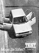 Mögen Sie Süsses - Test Peugeot 104 - Auto Revue 5/1973 - Seite 16 Mögen Sie Süsses - Test Peugeot 104 - Auto Revue 5/1973 - Seite 16