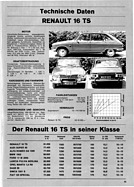 Monsieur Plaisir - Test Renault R16 TS - Auto Revue 12/1971 - Seite 24 Monsieur Plaisir - Test Renault R16 TS - Auto Revue 12/1971 - Seite 24