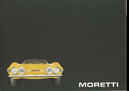 Moretti 850 Special - Verkaufsprospekt (1968) Moretti 850 Special - Verkaufsprospekt (1968)