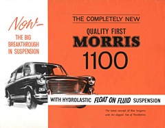 Morris 1100 - Verkaufsprospekt (1963,engl.) Morris 1100 - Verkaufsprospekt (1963,engl.)