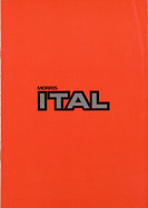 Morris Ital – Verkaufsprospekt (1982, engl.) Morris Ital – Verkaufsprospekt (1982, engl.)