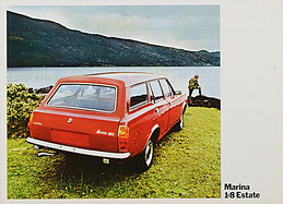Morris Marina 1.8 Estate – Verkaufsprospekt (1974) Morris Marina 1.8 Estate – Verkaufsprospekt (1974)