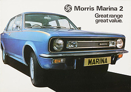Morris Marina Mk 2 – Verkaufsprospekt (1978, engl.) Morris Marina Mk 2 – Verkaufsprospekt (1978, engl.)