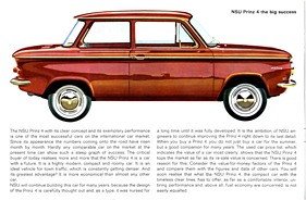 NSU Prinz 4 - Verkaufsprospekt (1964, engl.) - Seite 2 NSU Prinz 4 - Verkaufsprospekt (1964, engl.) - Seite 2