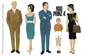 NSU Prinz 4 - Verkaufsprospekt (1964, engl.) NSU Prinz 4 - Verkaufsprospekt (1964, engl.)
