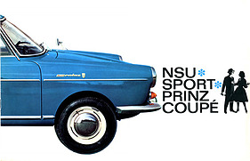 NSU Sport Prinz Coupé - Verkaufsprospekt (1963, engl.) NSU Sport Prinz Coupé - Verkaufsprospekt (1963, engl.)