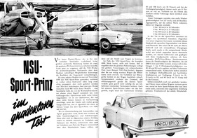 NSU Sport Prinz - Hobby 4 1960 - Seiten 30 und 31 NSU Sport Prinz - Hobby 4 1960 - Seiten 30 und 31