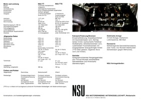 NSU TT - Verkaufsprospekt 1968 - Seite 4 NSU TT - Verkaufsprospekt 1968 - Seite 4