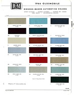 Oldsmobile - Farbkarte (1966, engl.) Oldsmobile - Farbkarte (1966, engl.)