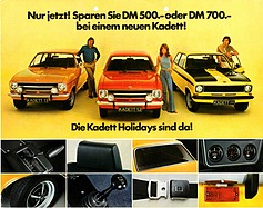Opel Kadett Holiday - Verkaufsprospekt (1973) Opel Kadett Holiday - Verkaufsprospekt (1973)