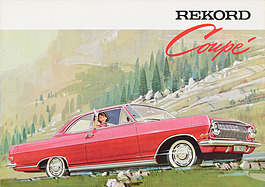 Opel Rekord Coupé - Verkaufsprospekt (1964) Opel Rekord Coupé - Verkaufsprospekt (1964)