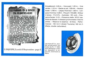 Panhard CD - Verkaufsbroschüre (1963, franz.) - Seite 4 Panhard CD - Verkaufsbroschüre (1963, franz.) - Seite 4