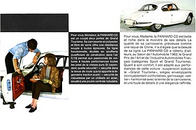 Panhard CD - Verkaufsprospekt (1963, franz.) - Seite 3 Panhard CD - Verkaufsprospekt (1963, franz.) - Seite 3