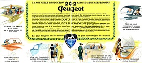 Peugeot 202 - Faltprospekt (1939, franz.) - Teil 2 Peugeot 202 - Faltprospekt (1939, franz.) - Teil 2