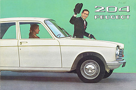 Peugeot 204 Berline - Verkaufsprospekt (1965) Peugeot 204 Berline - Verkaufsprospekt (1965)