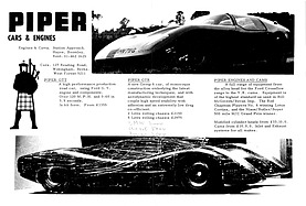 Piper GTT und GTR Verkaufsblatt (1969, engl.) Piper GTT und GTR Verkaufsblatt (1969, engl.)