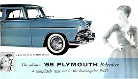 Plymouth Belvedere - Verkaufsprospekt (1955, engl.) Plymouth Belvedere - Verkaufsprospekt (1955, engl.)