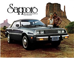 Plymouth Sapporo - Verkaufsprospekt (1977, engl.) Plymouth Sapporo - Verkaufsprospekt (1977, engl.)