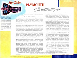 Plymouth - Verkaufsprospekt (1953, franz.) - Seite 4 Plymouth - Verkaufsprospekt (1953, franz.) - Seite 4