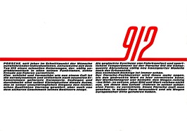 Porsche 912 - Verkaufsprospekt (1965) - Seite 2 Porsche 912 - Verkaufsprospekt (1965) - Seite 2