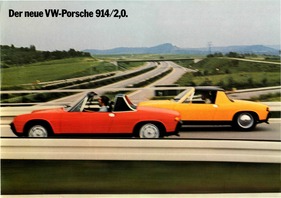 Porsche 914 2.0 - Verkaufsprospekt (1973) Porsche 914 2.0 - Verkaufsprospekt (1973)